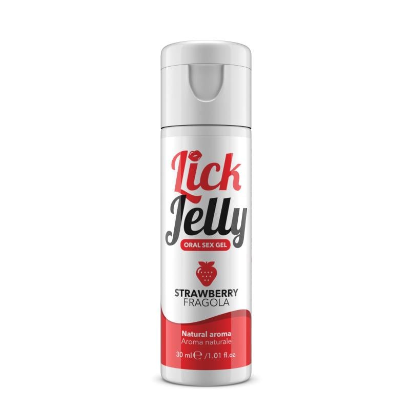 Лубрикант оральный Lick Jelly Oral Sex Gel Strawberry 50 мл (1000063341)