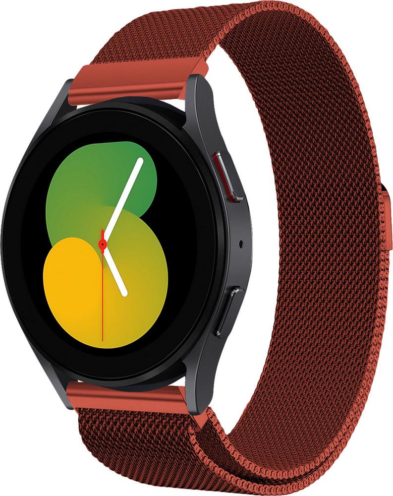 Ремешок Миланская петля Milano для Galaxy Watch 5 40 мм Red (29180-2D) Ремешок Миланская петля Milano для Galaxy Watch 5 40 мм Red (29180-2D)