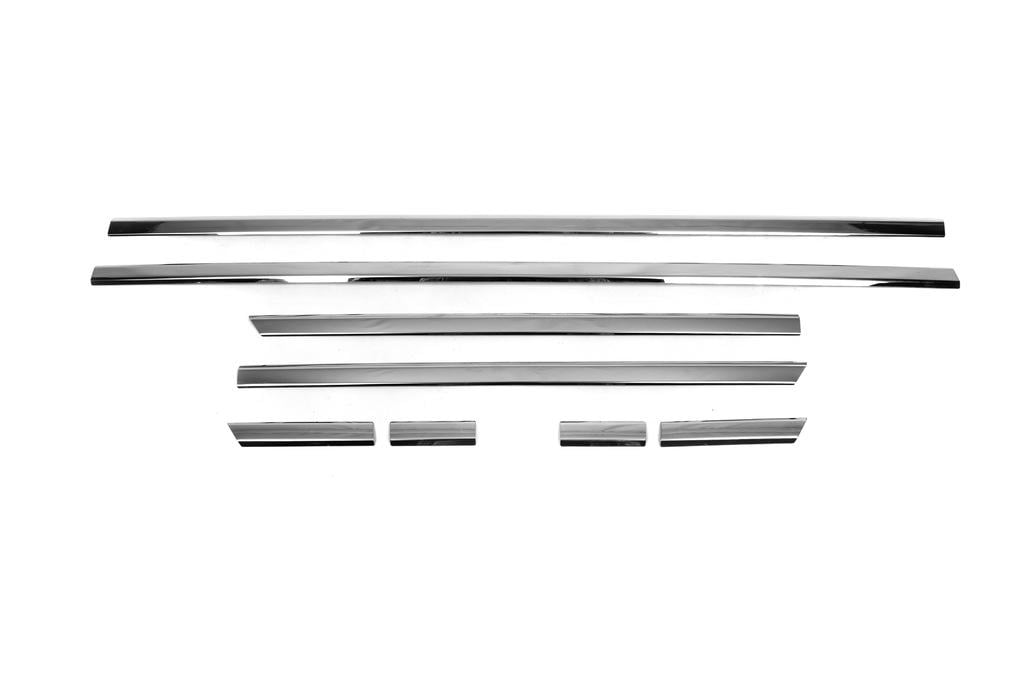Молдинг дверной SD/SW CarmosТурецкая сталь для Volkswagen Passat B8 2015-2023 гг. нержавеющая сталь Хром