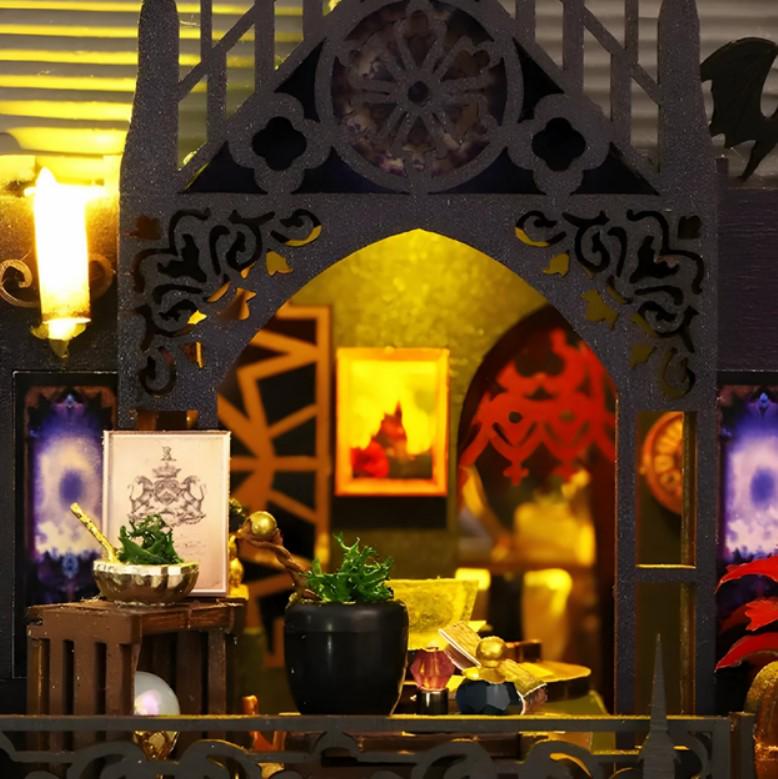 Конструктор-румбокс DIY House Замок чарівника з підсвічуванням 25х20х22 см (2104618650) - фото 14 Конструктор-румбокс DIY House Замок чарівника з підсвічуванням 25х20х22 см (2104618650) - фото 14