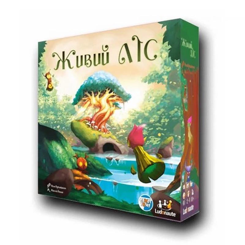 Настольная игра Games7Days "Живий Ліс" 4 индивидуальных планшета леса