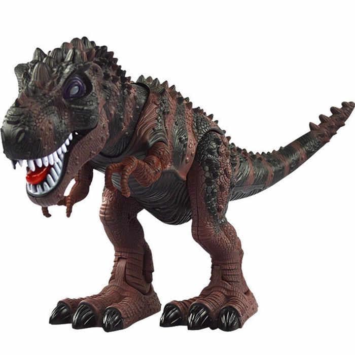 Игровая фигурка Rong Kai Tyrannosourus tyrannosaurus Rex со световыми и звуковыми эффектами Коричневый