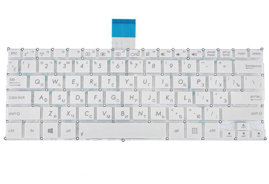 Клавиатура для ноутбука Asus R202 (166138) Клавиатура для ноутбука Asus R202 (166138)