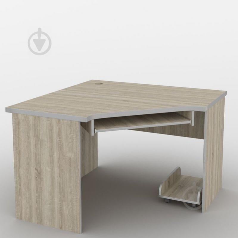 Письменный стол Тиса Мебель СМ-4/1 Ш.-1200мм Г.-1200мм Дуб сонома