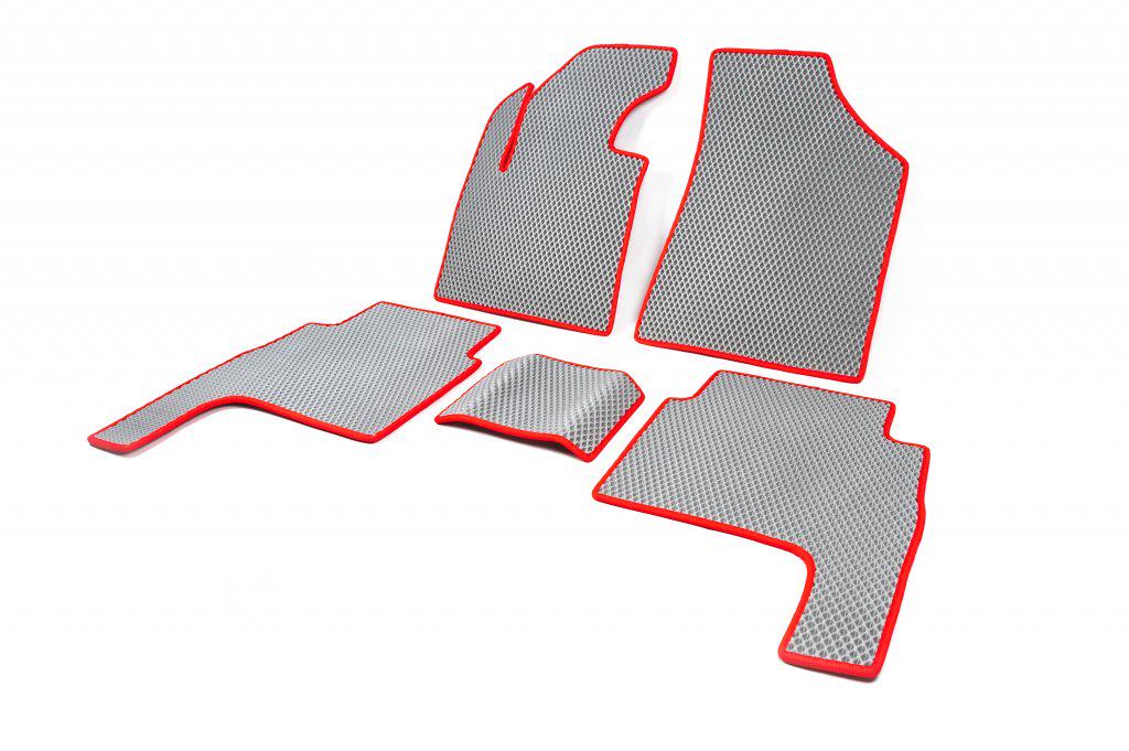 Коврики EVA 2006-2010 Digital Designs для Hyundai Santa Fe 2 2006-2012 гг. этилвинилацетат Серый