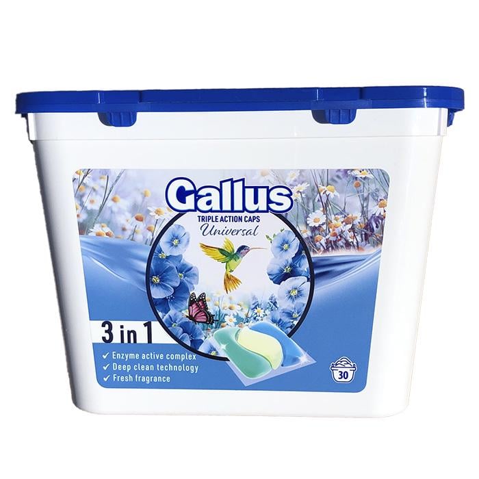 Капсулы для стирки Gallus Pods Universal 30 шт. (1565203393)