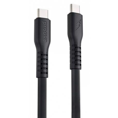 Кабель Proove Eternal Type-C to Type-C 60W 1 м Black (CCET60002201)