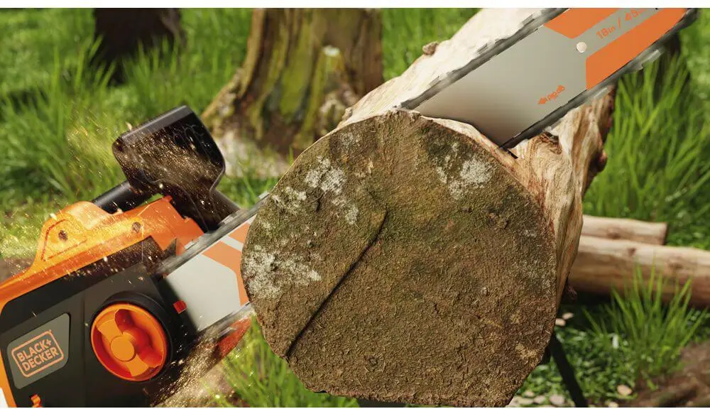 Пила цепная электрическая Black+Decker BECS2245 2,2 кВт 3/8" (BECS2245) - фото 6 Пила цепная электрическая Black+Decker BECS2245 2,2 кВт 3/8" (BECS2245) - фото 6