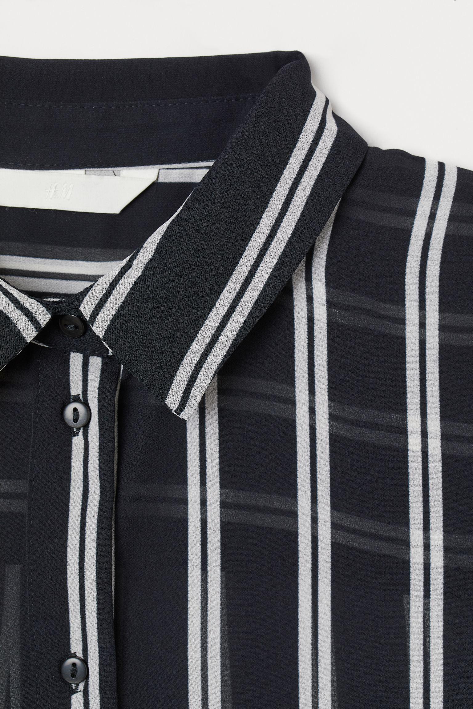 Блуза без рукава полоска р. 34 черный-белый (6970509sm) - фото 2 Блуза без рукава полоска р. 34 черный-белый (6970509sm) - фото 2