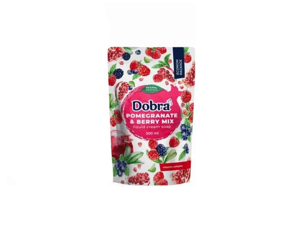 Крем-мыло Dobra 500 мл Гранат и ягодний микс (987770)