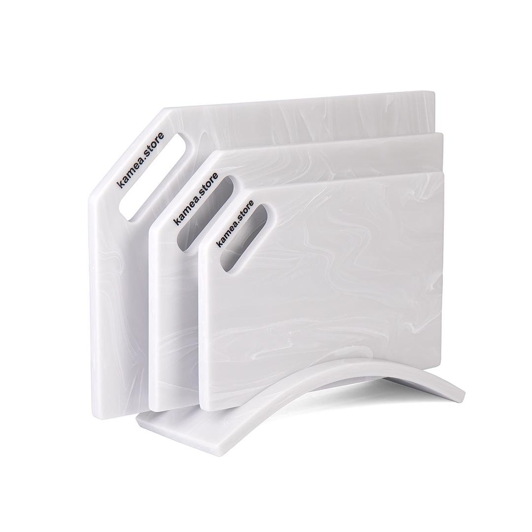 Набор кухонных досок на 3 доски Kamea из искусственного камня Neptus Triden