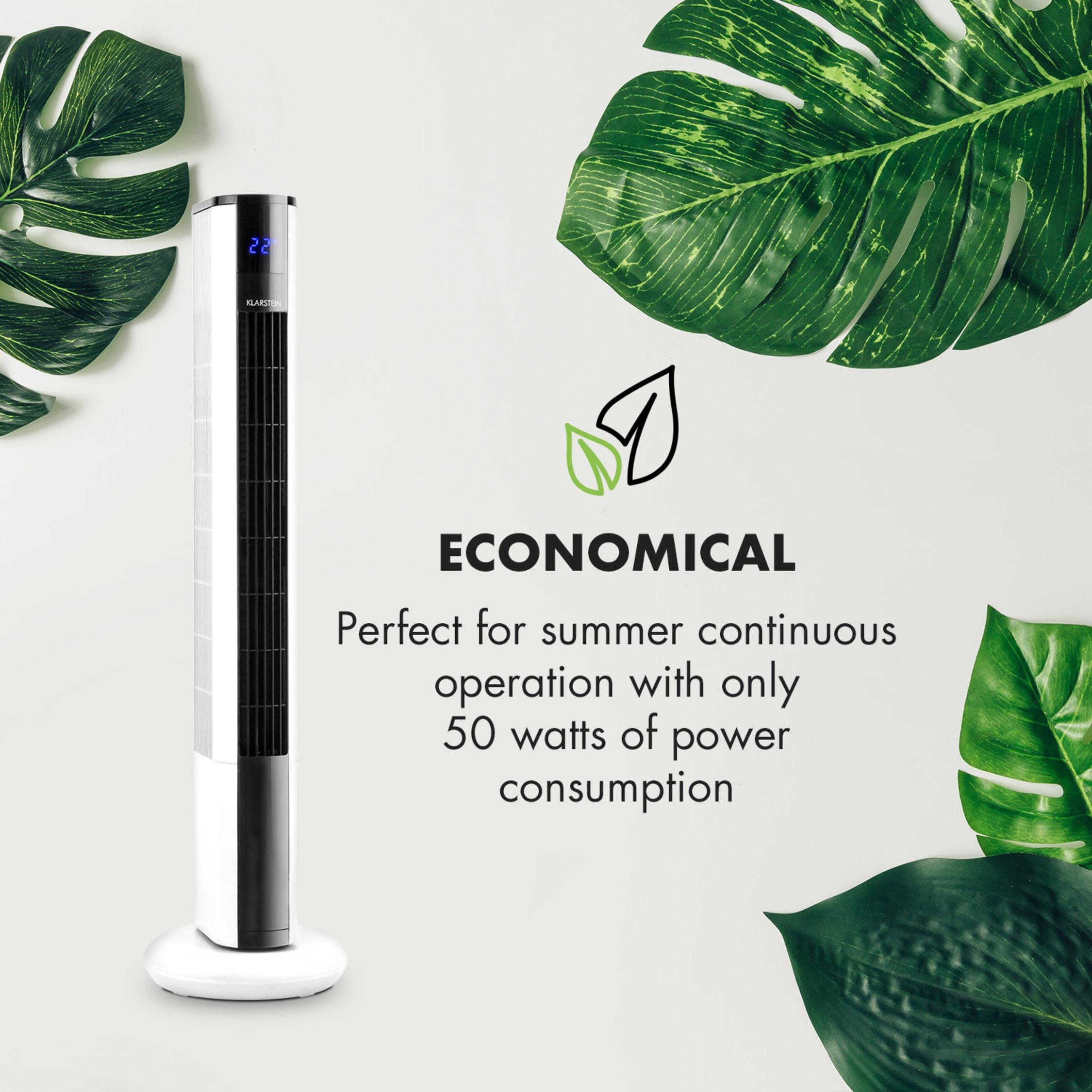 Колонный вентилятор KLARSTEIN Skyscraper с режимом Nature (10027939) - фото 10