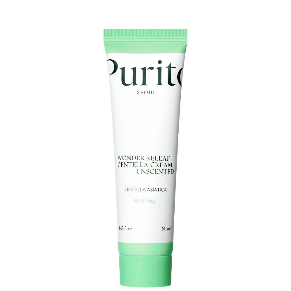 Крем без запаха с экстрактом азиатской центеллы PURITO Seoul Wonder Releaf Centella Cream Unscented 50 мл