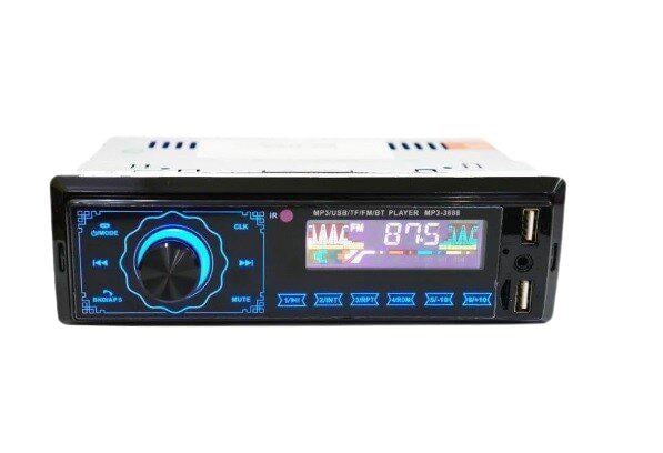 Автомагнитола MP3 3888 ISO 1DIN FM-тюнер 4х50W сенсорный дисплей Черный (7882_510)