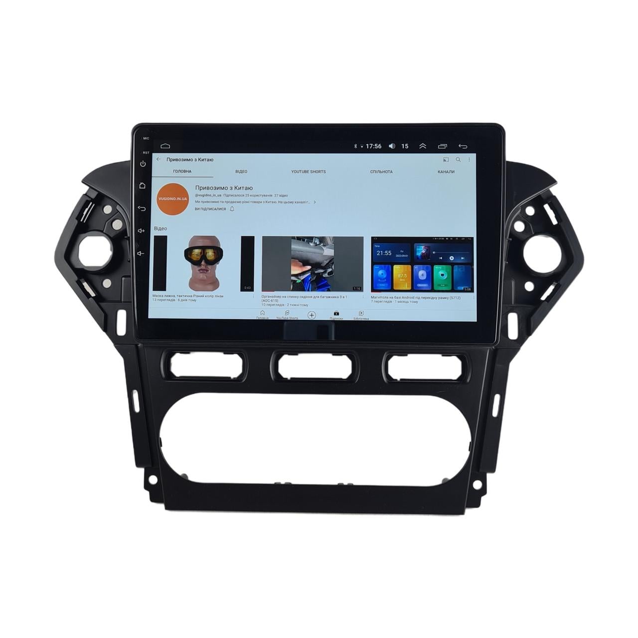 Автомагнитола для Ford Mondeo 4 2010-2014 4 core/Base/Android 13/Platform JAC (М-ФМ4-10-В1)