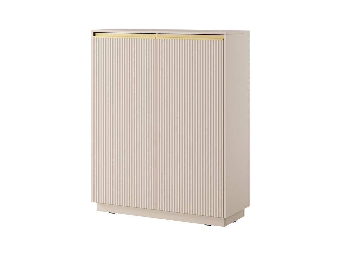 Комод высокий Perfect Home Royal KW104 L104 2-дверный Бежевый (PFH-091287)