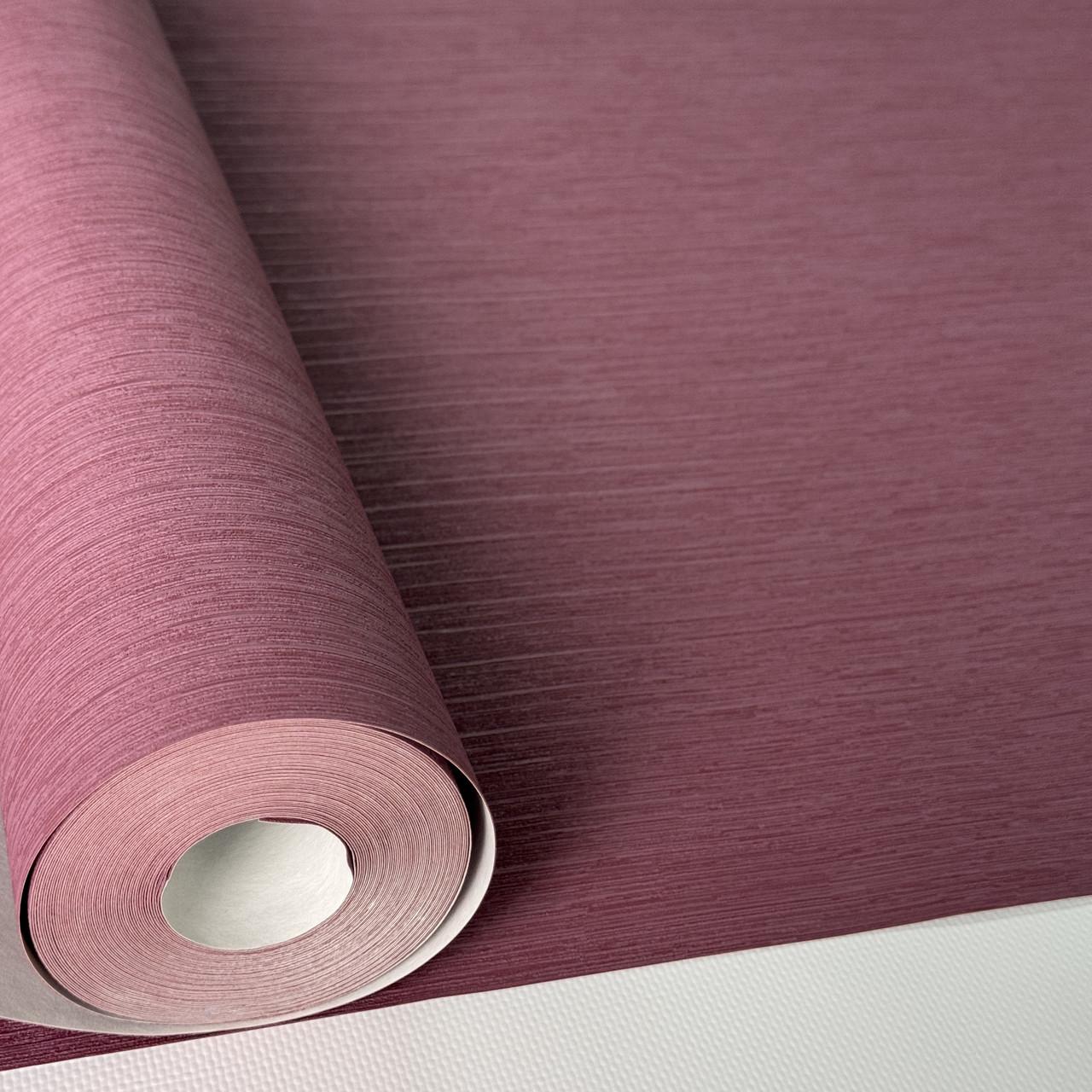 Обои виниловые Marburg Di Moda 54212 однотонные 0,53x10,05 м Фиолетовый (2726664958)