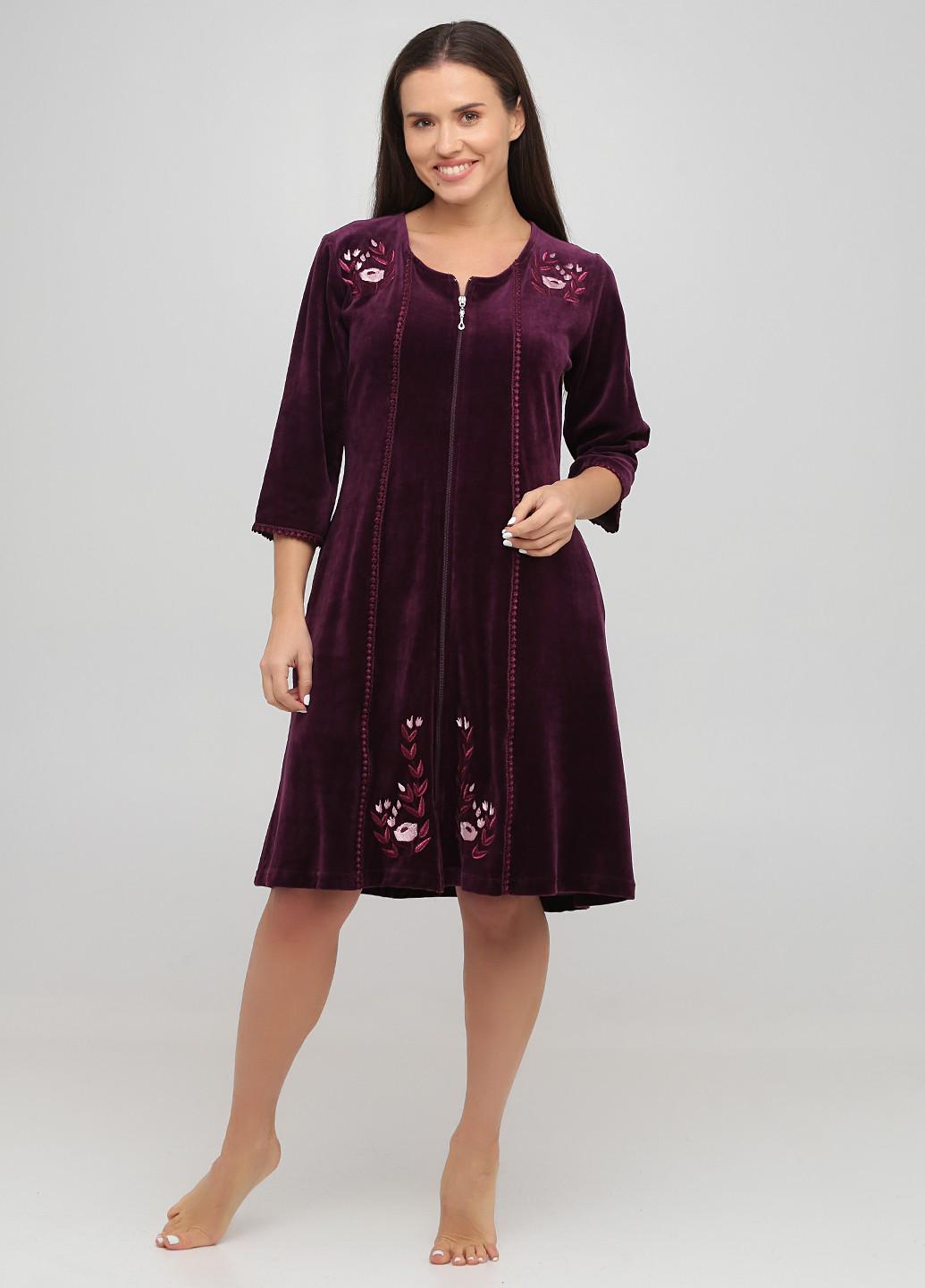 Халат женский Romeo Life 2XL Бордовый (3563)