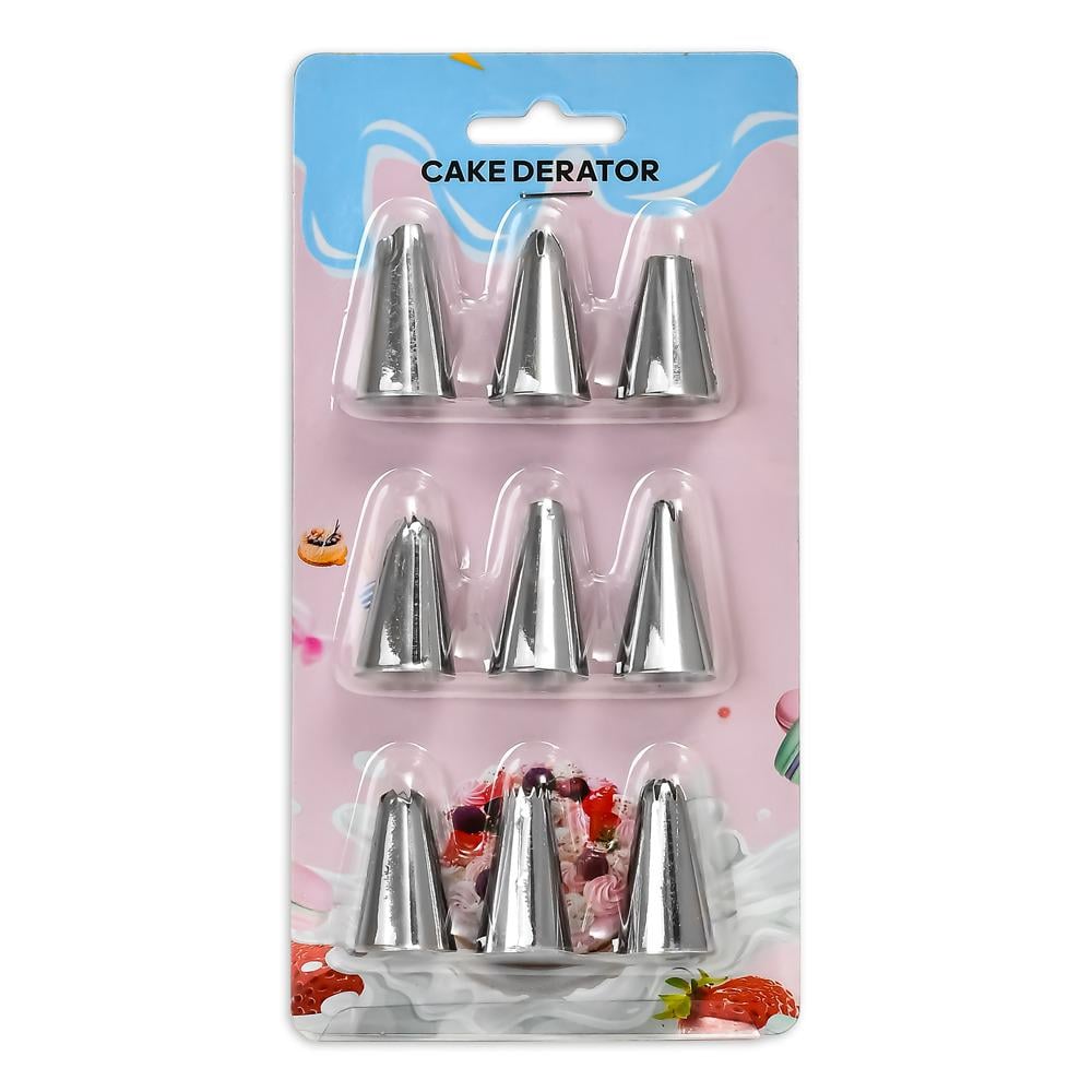 Насадки для кондитерського шприца 9х18 см (R90204)