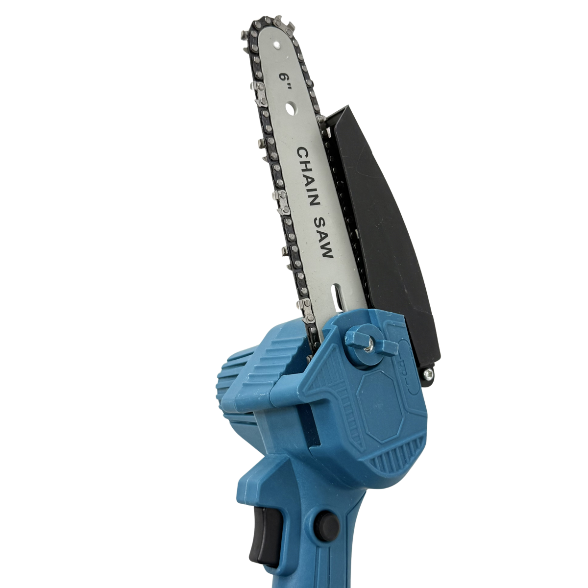 Электропила цепная YHP-48 беспроводная с длинной ручкой и 2 аккумуляторами Blue/Black (YHP-48-Blue/Black)