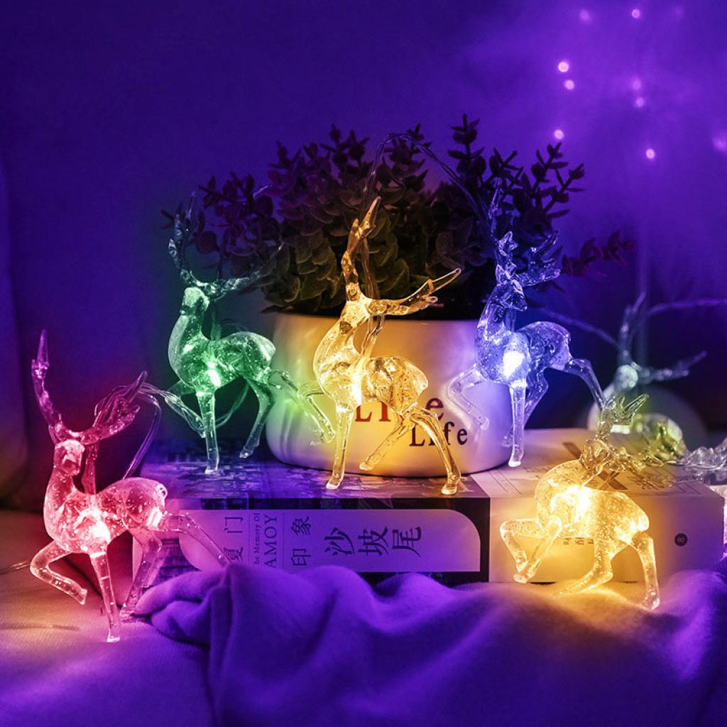 Гірлянда світлодіодна Lesko Deer L-2132 3 м Різнокольоровий (1409174)