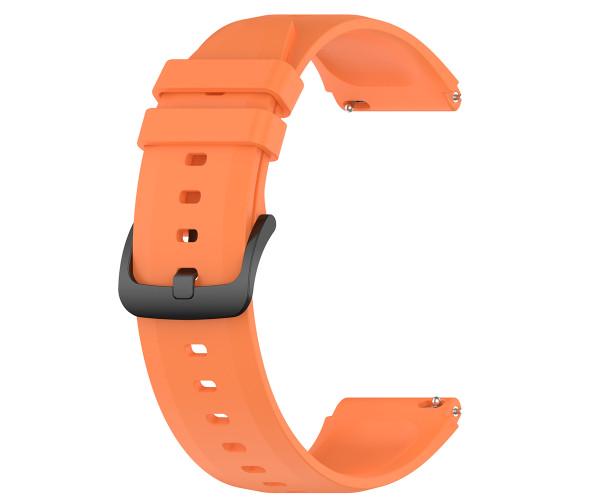 Ремешок Silicone для смарт-часов Xiaomi Black Shark GT/Watch S1 22 мм Оранжевый