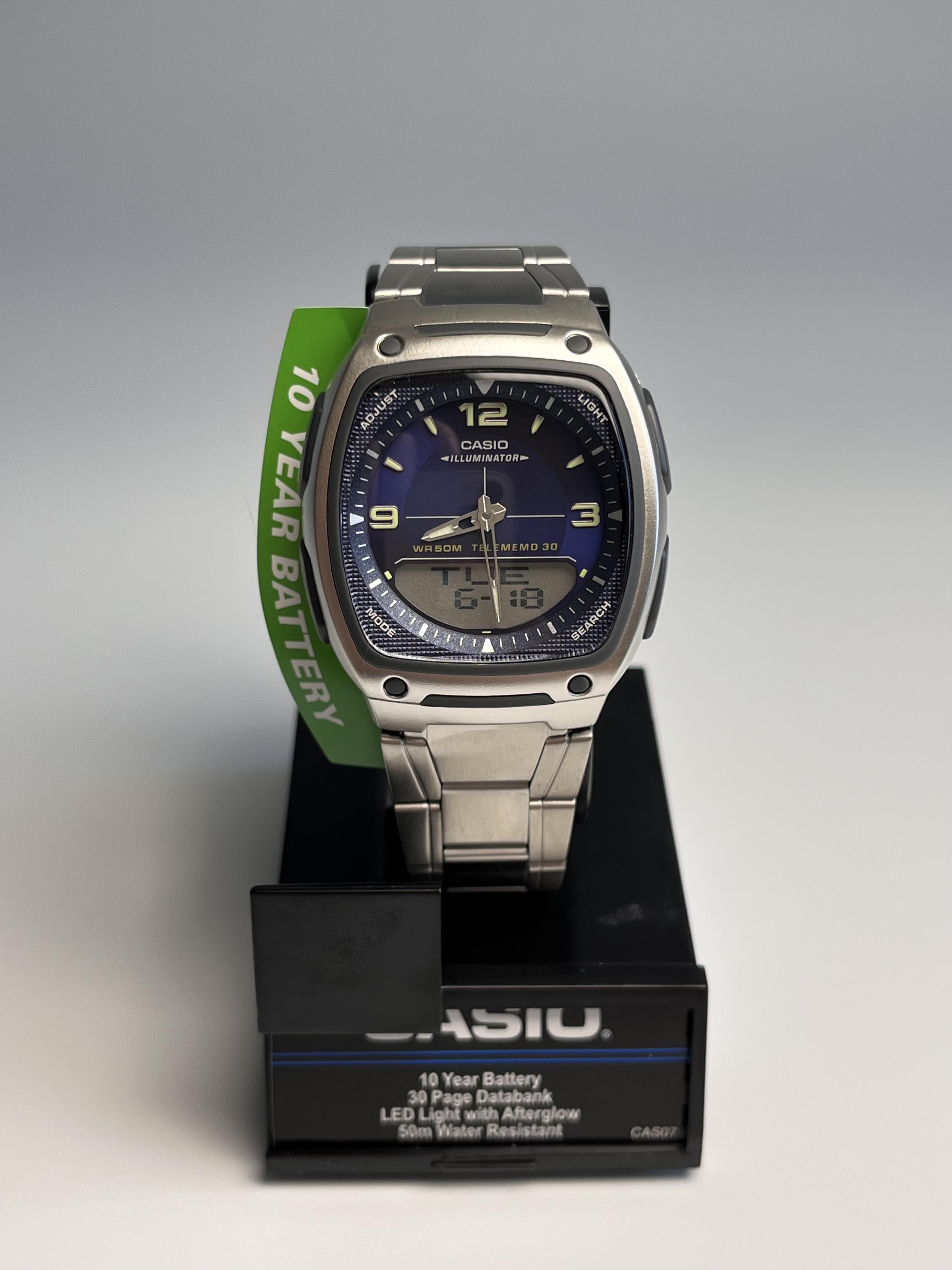 Часы классические Casio EAW-AW-81D-2AV (18255368) - фото 3