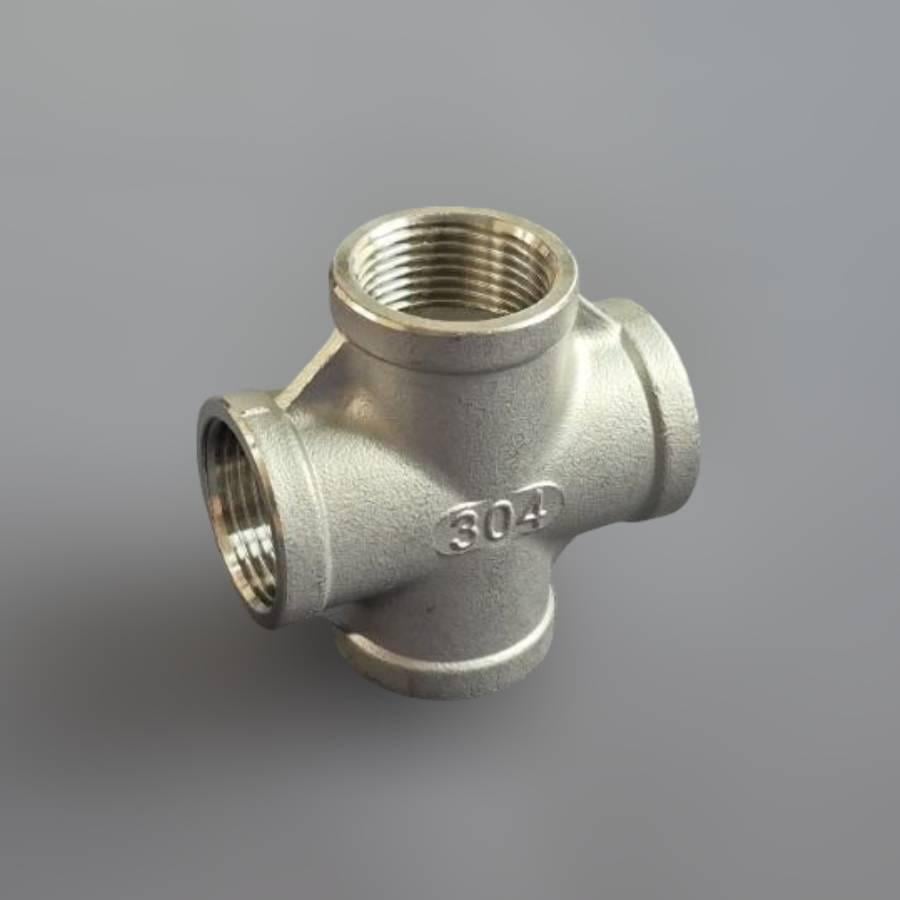 Хрестовина різьбова Ду20 рівнопрохідна н/ж сталь AISI304 ВР BSPP Class 150 3/4" (29203368) - фото 8 Хрестовина різьбова Ду20 рівнопрохідна н/ж сталь AISI304 ВР BSPP Class 150 3/4" (29203368) - фото 8