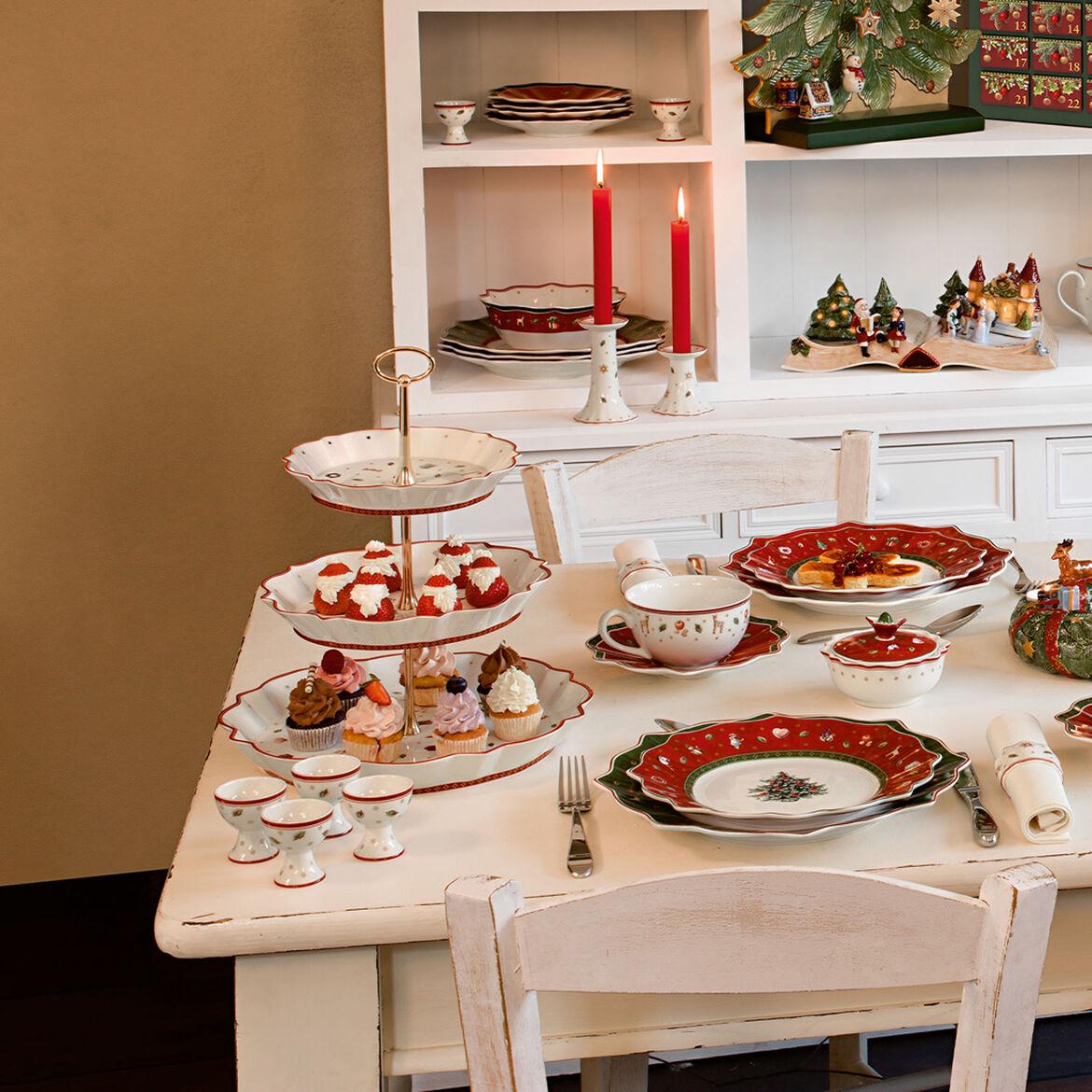 Блюдо сервировочное 3-х ярусное Villeroy & Boch Toy's Delight 33 см (1485857880) - фото 4 Блюдо сервировочное 3-х ярусное Villeroy & Boch Toy's Delight 33 см (1485857880) - фото 4