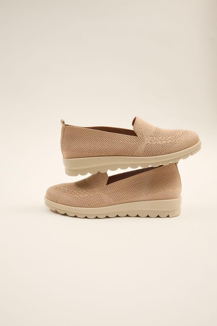 Мокасины женские ALLSY р. 39 Бежевый (198209) - фото 3 Мокасины женские ALLSY р. 39 Бежевый (198209) - фото 3