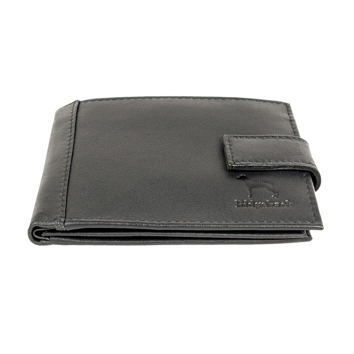 Кошелек кожаный мужской Ridgeback JBNC 34 Черный (JBNC34 BLK) - фото 5