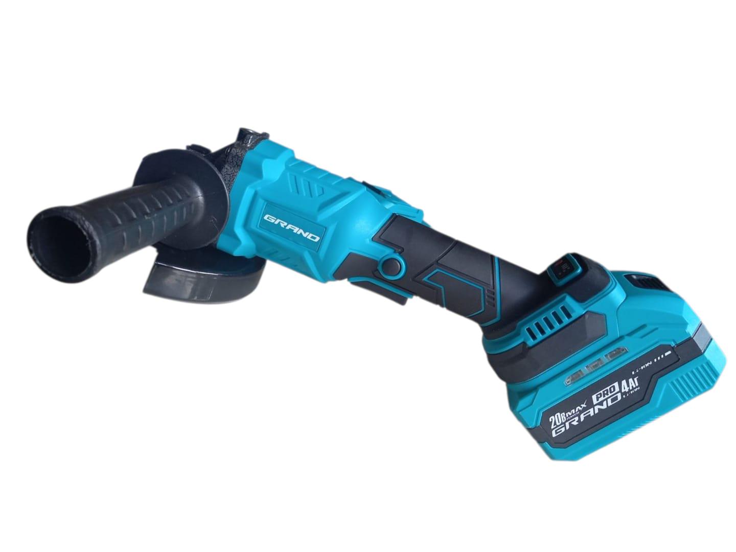 Болгарка акумуляторна Grand МШУ-20BL PRO 2 АКБ (29545270) - фото 7 Болгарка акумуляторна Grand МШУ-20BL PRO 2 АКБ (29545270) - фото 7