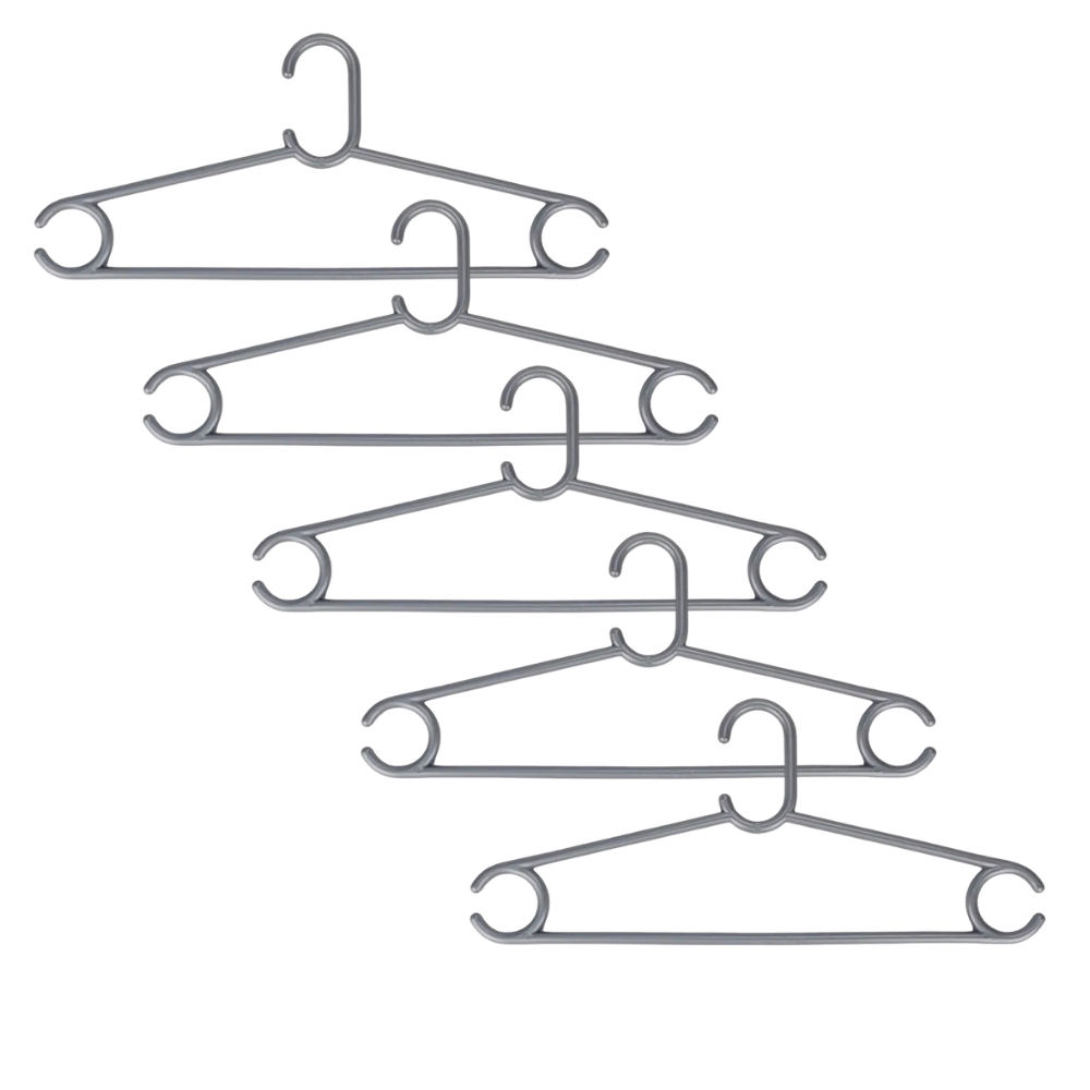 Плечики пластикові для одягу SoloPlast р. 44-46 402x10x179 мм 10 шт. (2668275137)