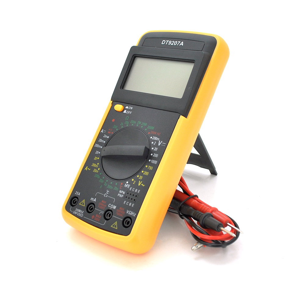 Мультиметр цифровой DT-9207A CT VAR до 1000В 20А 200М (1455)