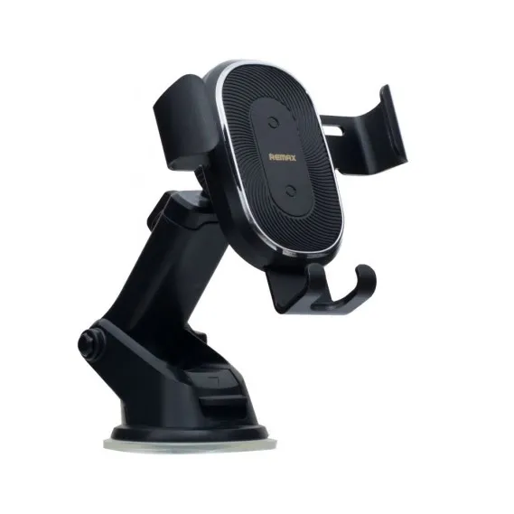 Держатель автомобильный с беспроводной зарядкой Remax RM-C37 Wireless Черный (6954851298243)