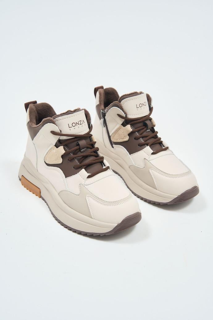 Кроссовки женские LONZA р. 37 Бежевый (181668) Кроссовки женские LONZA р. 37 Бежевый (181668)