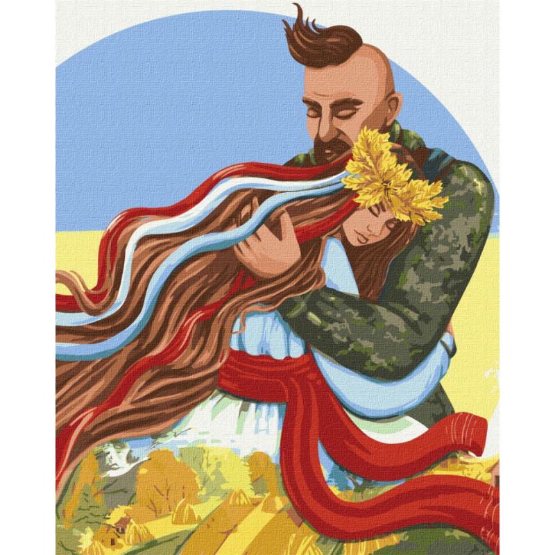 Картина по номерам Идейка Не бойся ты под защитой 40х50 см (KHO2598)