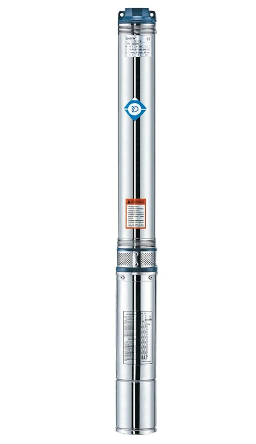 Насос відцентровий Aquatica 3QJD2-11-0.37 0,37 кВт H 48(36)м Q 45(30) л/хв Ø80 мм mid (778101)