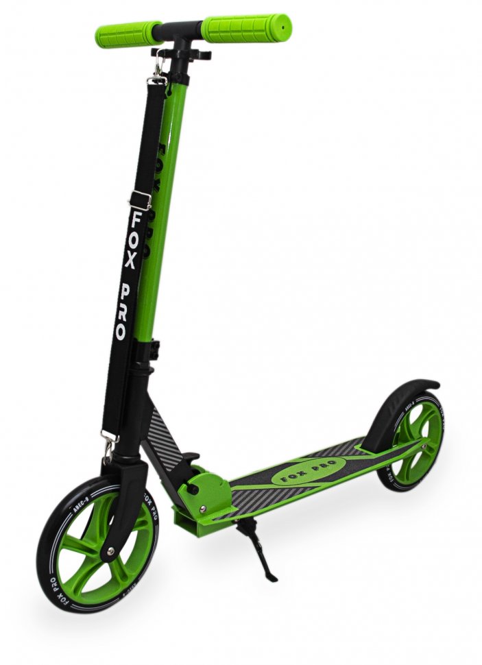Самокат двухколесный Maraton Fox Pro LS с складной рамой Зеленый (784774414)