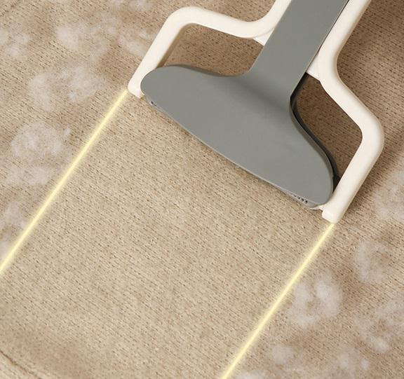 Скребок для видалення вовни на одязі 18652 12х15 см Сірий (5011887) - фото 7