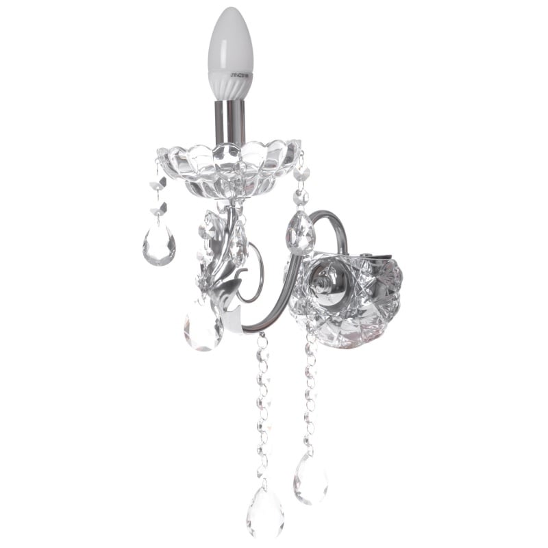 Бра Brille BCL-658W/1 E14 CH (26-608)