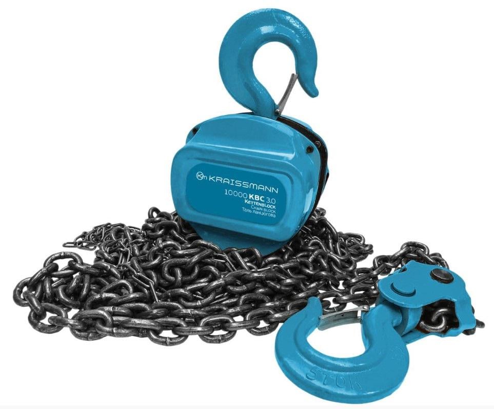 Таль цепная KRAISSMANN 10000 KBC 3,0/10000 кг/подъем до 3 м (2707025)