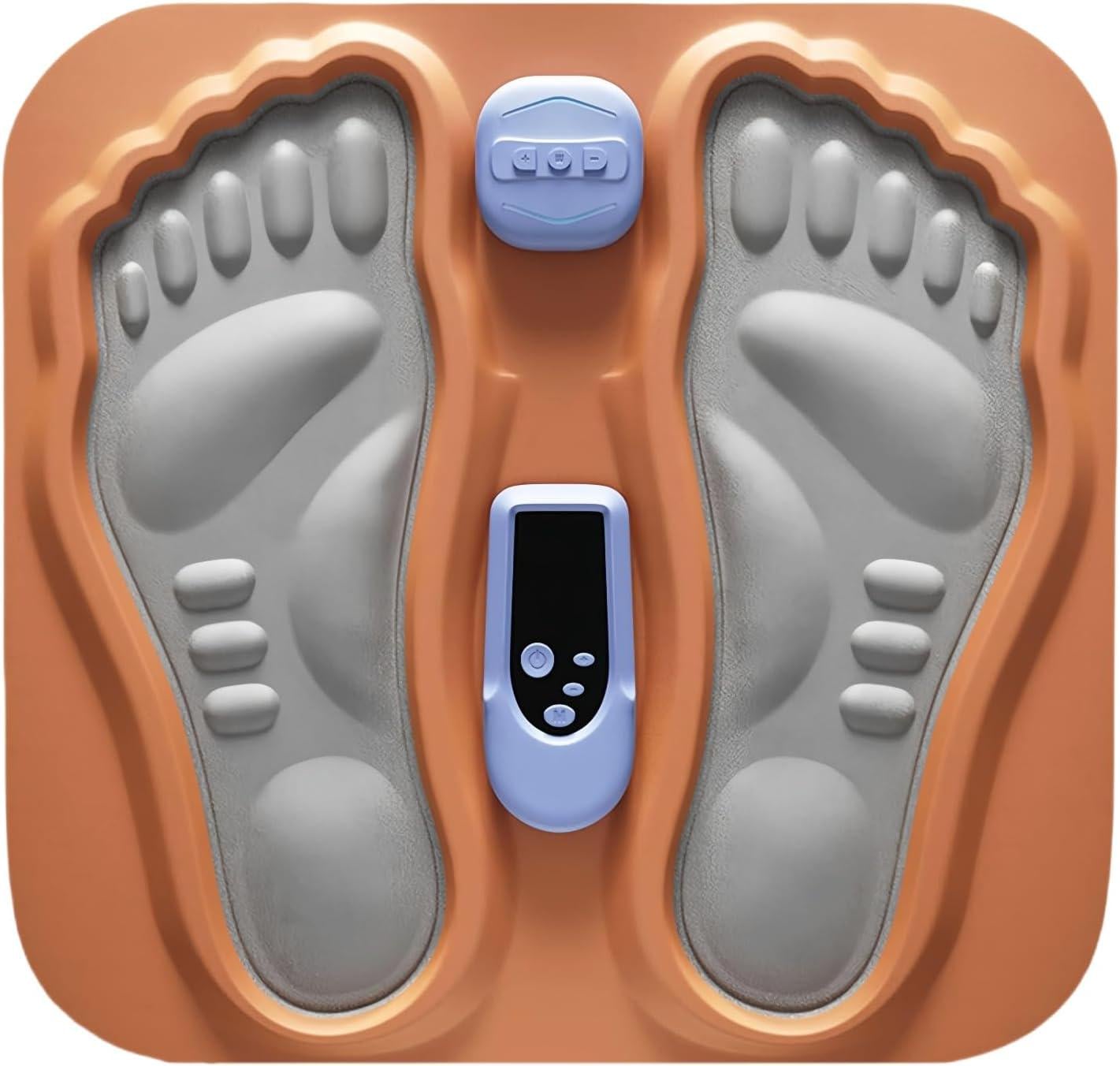 Масажний килимок електричний для ніг/ступнів Kayfovo стимулюючий кровообіг/лікувальний Orange-Silver (1c72d706) Масажний килимок електричний для ніг/ступнів Kayfovo стимулюючий кровообіг/лікувальний Orange-Silver (1c72d706)