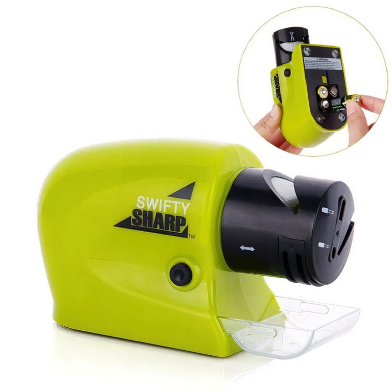 Точилка для ножей Swifty Sharp DY-521 многофункциональная беспроводная (tf7014) - фото 9 Точилка для ножей Swifty Sharp DY-521 многофункциональная беспроводная (tf7014) - фото 9