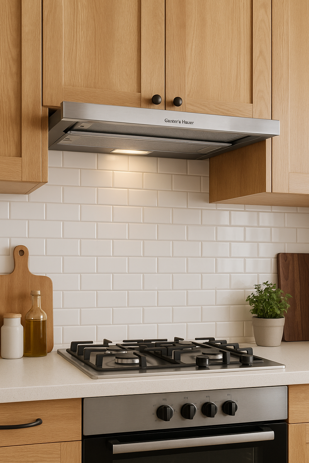 Витяжка кухонна телескопічна Gunter&Hauer AGNA 1000 IX з LED-підсвіткою нержавіюча сталь 1000 м3/год. (28733303) - фото 6