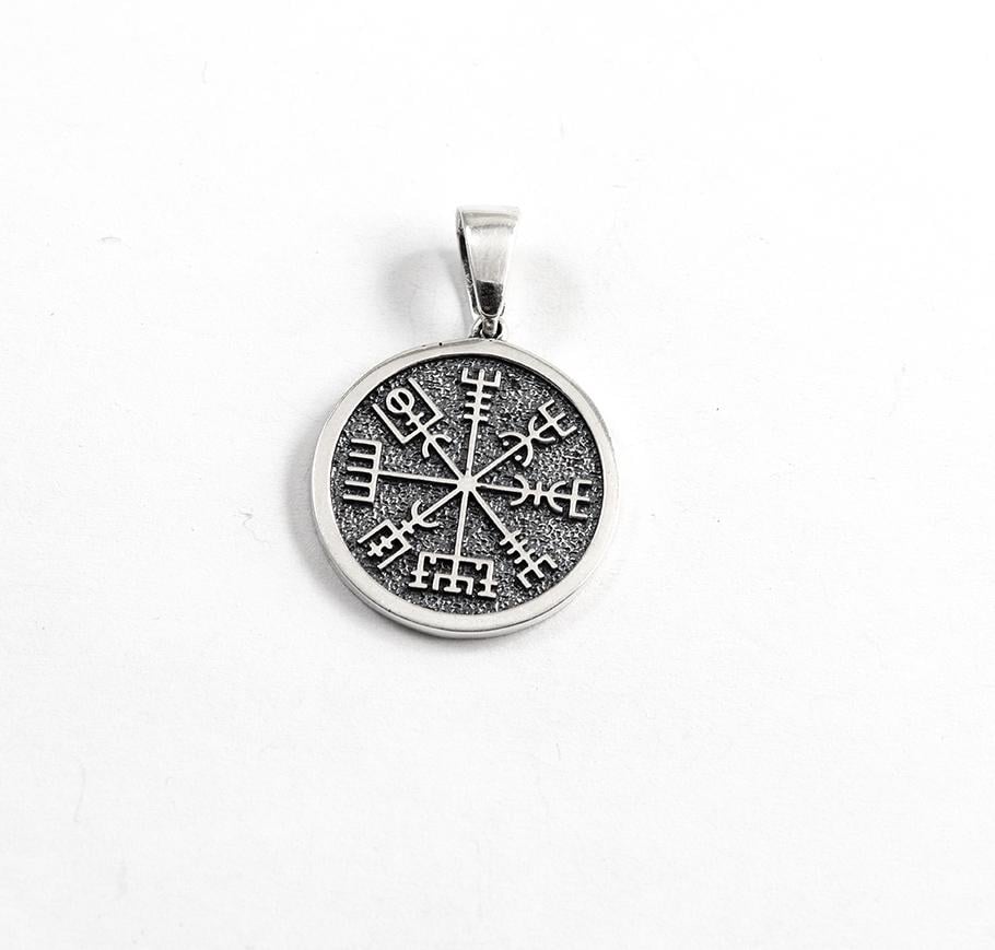 Кулон оберег Maxi Silver 9555 Вегвизирь (89555)
