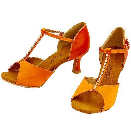 Туфли для латины OB-2047 р. 35 Золотистый (06363018)