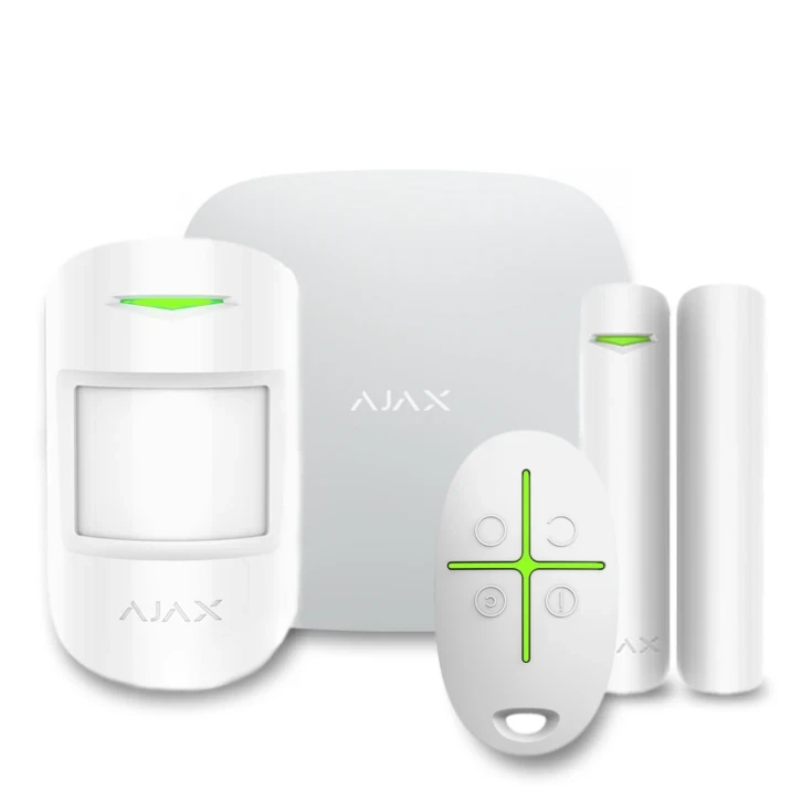 Комплект сигналізації Ajax StarterKit 2 White (2890075849) Комплект сигналізації Ajax StarterKit 2 White (2890075849)