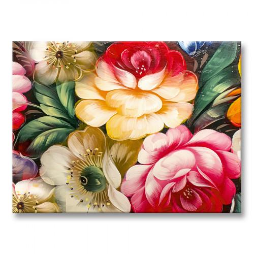 Картина Яркие цветы 45x60 см (P0511)