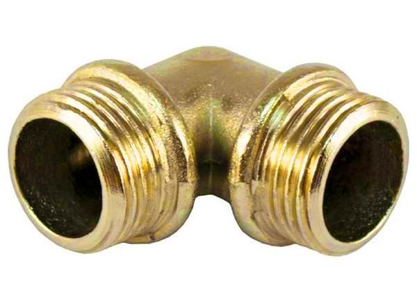 Уголок 1/2"ЗЗ латунь без покрытия 10/200 шт. (RS-1807)